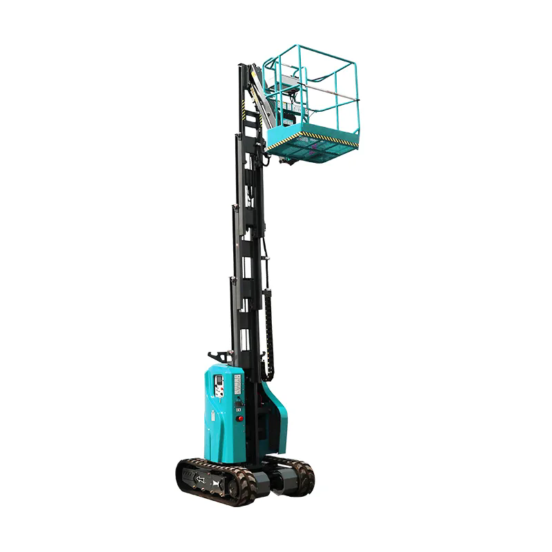 Wie verbessert ein selbstfahrender vertikaler Mastlift mit JIB die Effizienz am Arbeitsplatz?