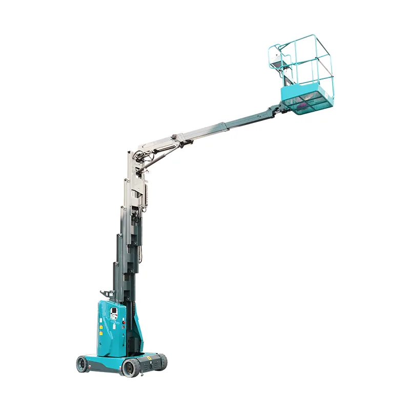 10.6m Self-Propelled Vertical Mast JIB Lift